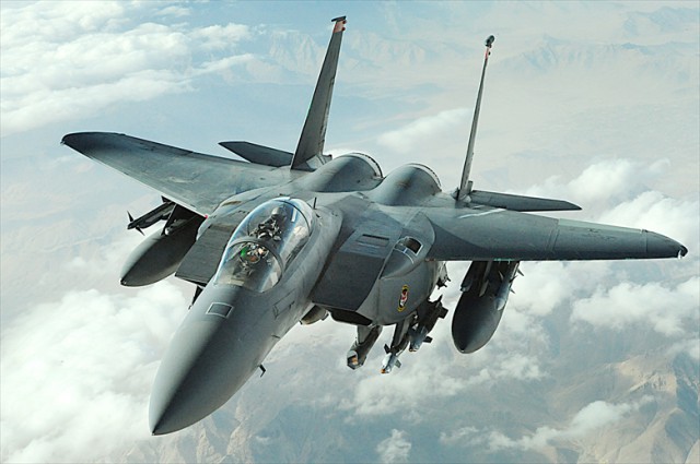 Un avion de vânătoare american, prăbuşit în Marea Nordului în timpul unei misiuni de antrenament
