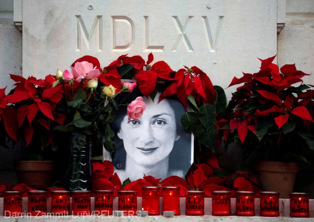 Asasinarea jurnalistei Daphne Caruana Galizia: Fostul şef al poliţiei din Malta anchetat penal