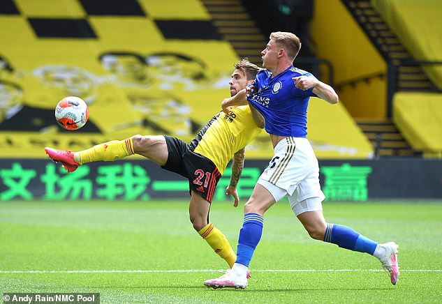 Watford - Leicester 1-1, după 2 goluri minunate înscrise de Chilwell și Dawson
