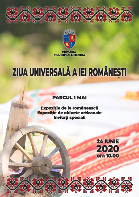 Primăria Medgidia, manifestări cultural-traditionale de Ziua Iei