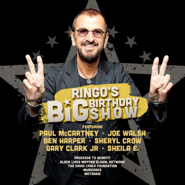Ringo Starr va susţine un concert live virtual, împreună cu Paul McCartney şi alte vedete