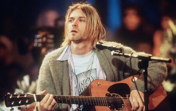 O caricatură autoportret realizată de Kurt Cobain, vândută la licitaţie cu aproape 300.000 de dolari