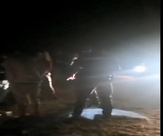 Spectacol în Tuzla, 'taxat' de oamenii legii VIDEO