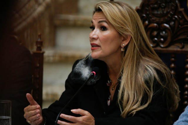 Coronavirus: Preşedinta Boliviei anunţă că a fost testată pozitiv