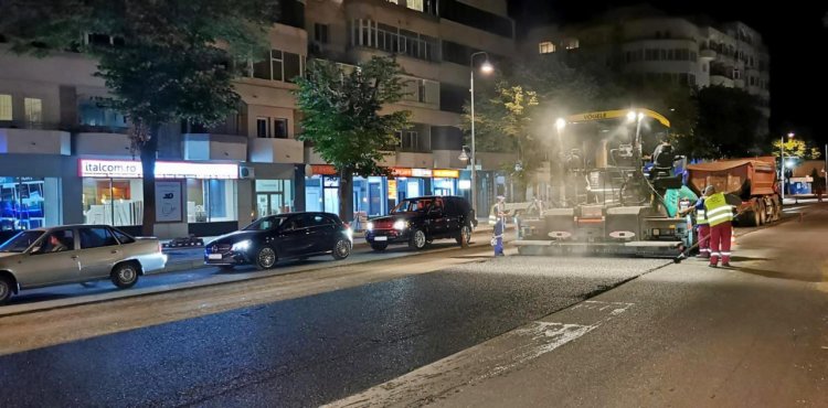 Confort Urban continuă lucrările de asfaltare în Constanța
