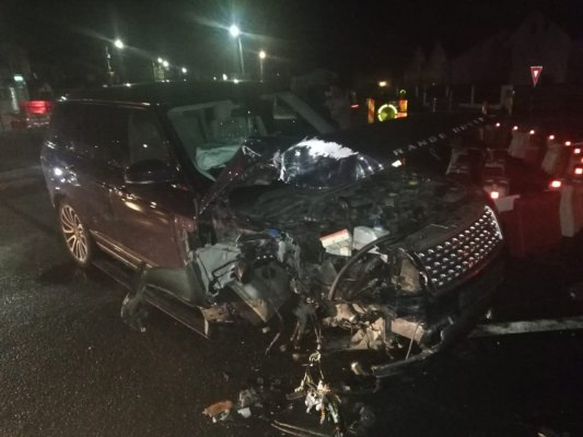 Cum s-a petrecut ACCIDENTUL din sensul giratoriu de la Lumina în care a fost implicat un AUTOCAR