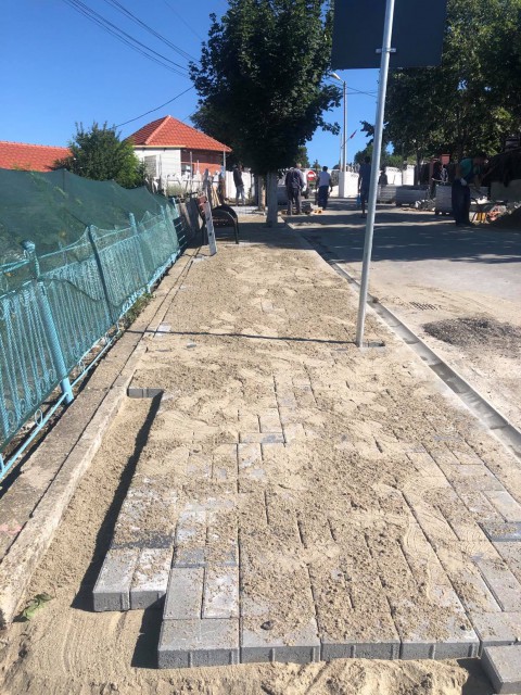 Lucrările pe strada Răsăritului din Cernavodă, la final