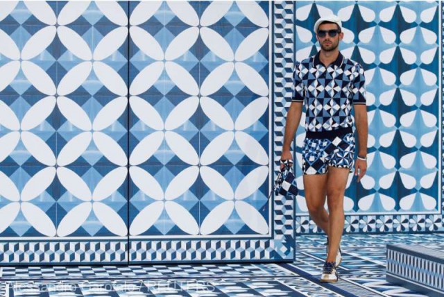 Măşti şi distanţare fizică la prima defilare de modă Dolce&Gabbana sub semnul COVID-19