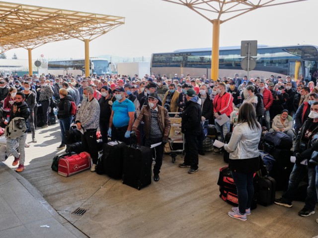 Comisia 'Sparanghel' - David Ciceo: Poliţia Transporturi Aeriene i-a preluat pe muncitori la Aeroportul din Cluj