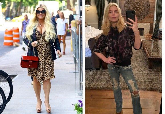 A slăbit 45 de kilograme într-un an! Jessica Simpson poartă acum blugi mărimea 34