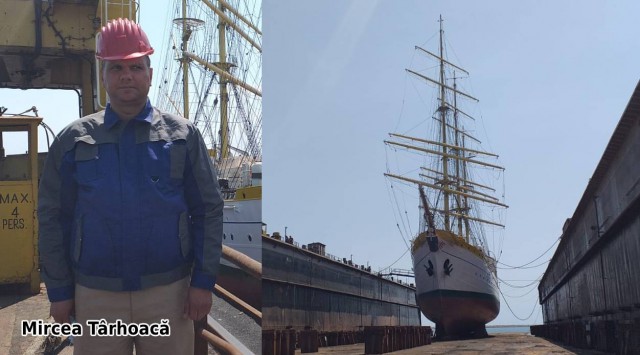 REPLICA a VIZITAT BRICUL MIRCEA în ȘANTIERUL Naval MIDIA! VIDEO
