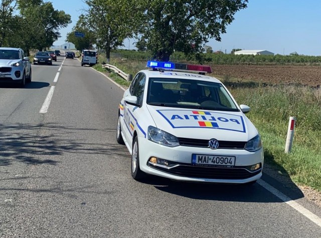 Accident rutier: un bărbat a fost rănit