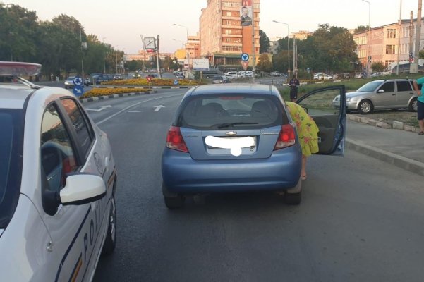Copil ACCIDENTAT pe TRECEREA de PIETONI