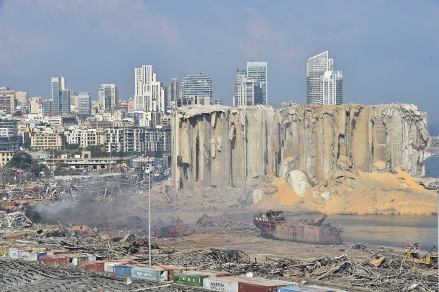 Explozie la Beirut: Şapte persoane sunt în continuare date dispărute