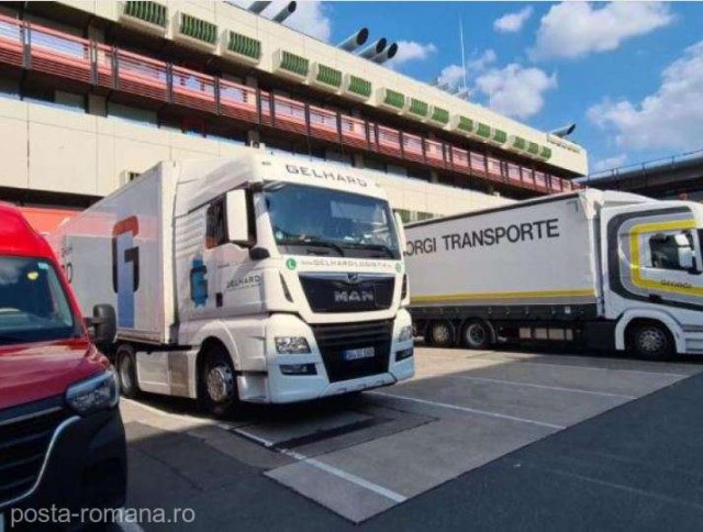 Poşta Română deschide o cursă poştală auto către Germania, o premieră în istoria companiei