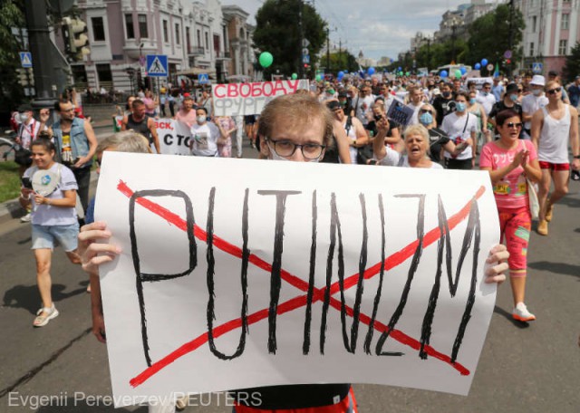 Rusia: Kremlinul, descumpănit de manifestările de amploare care continuă în Orientul Îndepărtat Rus