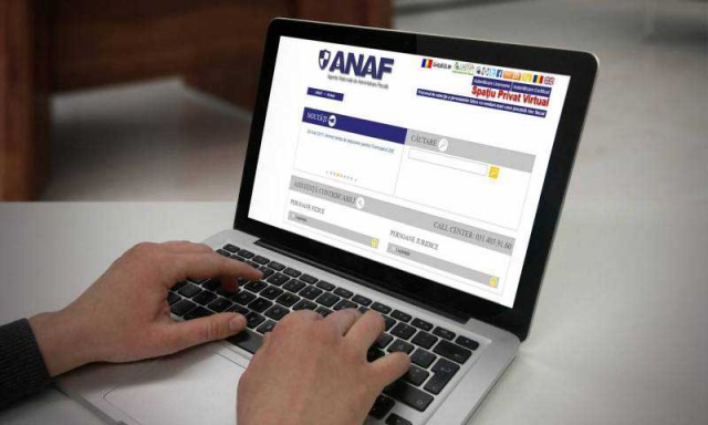 Serviciile informatice furnizate prin intermediul portalului www.anaf.ro, indisponibile de sâmbătă până duminică dimineaţa