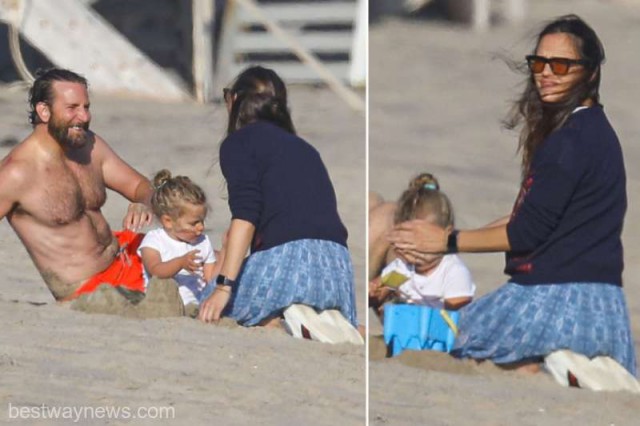 Bradley Cooper şi Jennifer Garner, surprinşi pe plajă în ipostaze tandre
