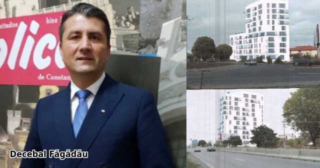Făgădău, VDT Construct Impex şi un BLOC cu 10 ETAJE, între CASE