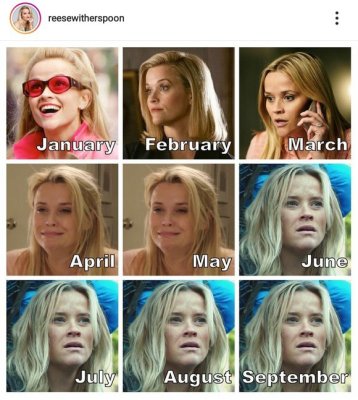 Reese Witherspoon a făcut-o lată pe Instagram, iar alte vedete i-au copiat ideea. Pozele au devenit virale