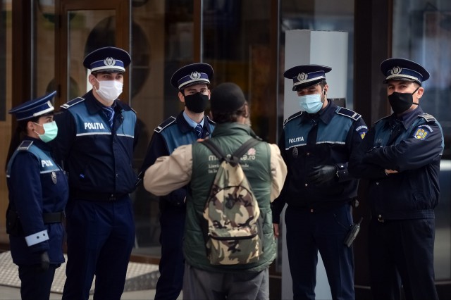 Acțiuni ale polițiștilor în stațiunea Mamaia și Năvodari