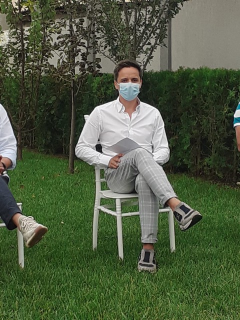 George TUFĂ și-a LANSAT candidatura din partea PNL la Primăria Cumpăna