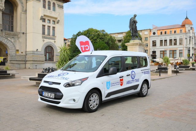 ABILITY TAXI, serviciul de transport gratuit dedicat persoanelor cu dizabilități din Constanța
