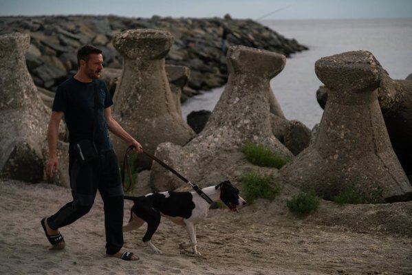 Constanța, platou de filmare pentru lungmetrajul „OM – CÂINE”