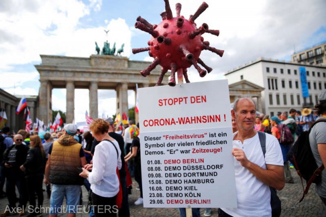 Proteste în Europa împotriva „tiraniei medicale“