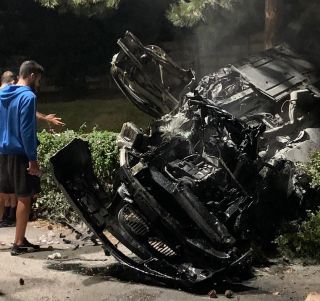 Accident rutier GRAV în zona PESCĂRIE: MAȘINĂ RĂSTURNATĂ