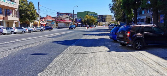 Atenție, șoferi! Se asfaltează carosabilul pe strada I.G. Duca