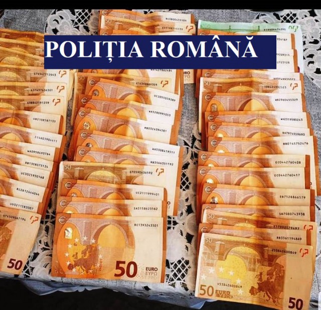 PERCHEZIŢII în CONSTANŢA la doi INDIVIZI falsificatori de EURO