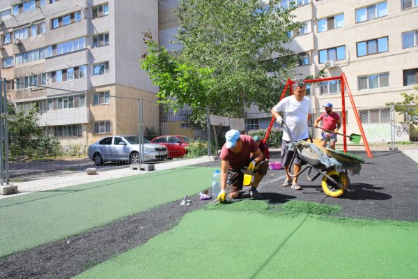 Primăria Constanţa anunţă că modernizează mai multe locuri de joacă