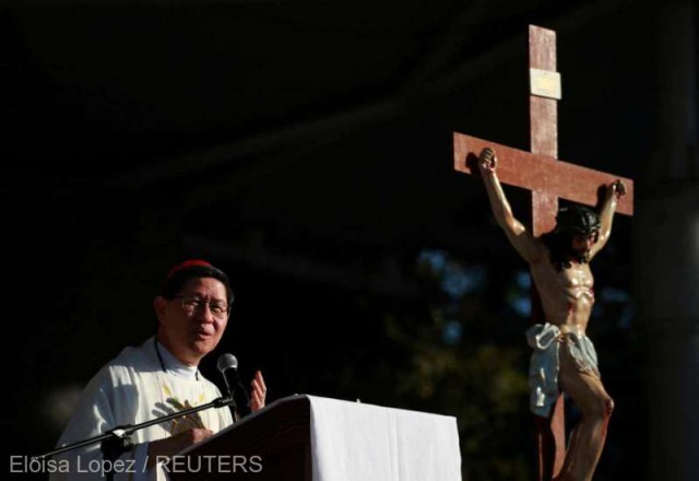 Cardinalul Luis Antonio Tagle, membru important al administraţiei Vaticanului, confirmat cu COVID-19