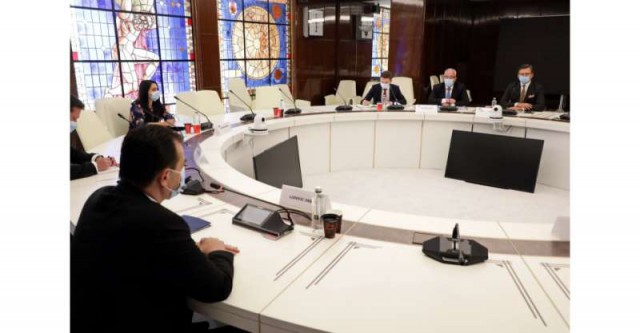 Întrevedere premierul Ludovic Orban - ministrul de Externe al Ucrainei