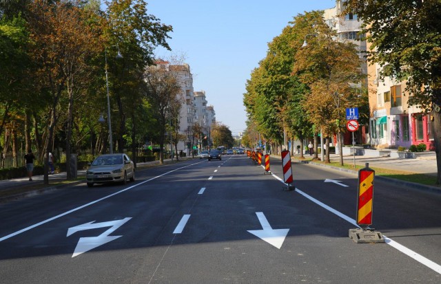 Un tronson al bulevardului TOMIS va deveni SENS UNIC