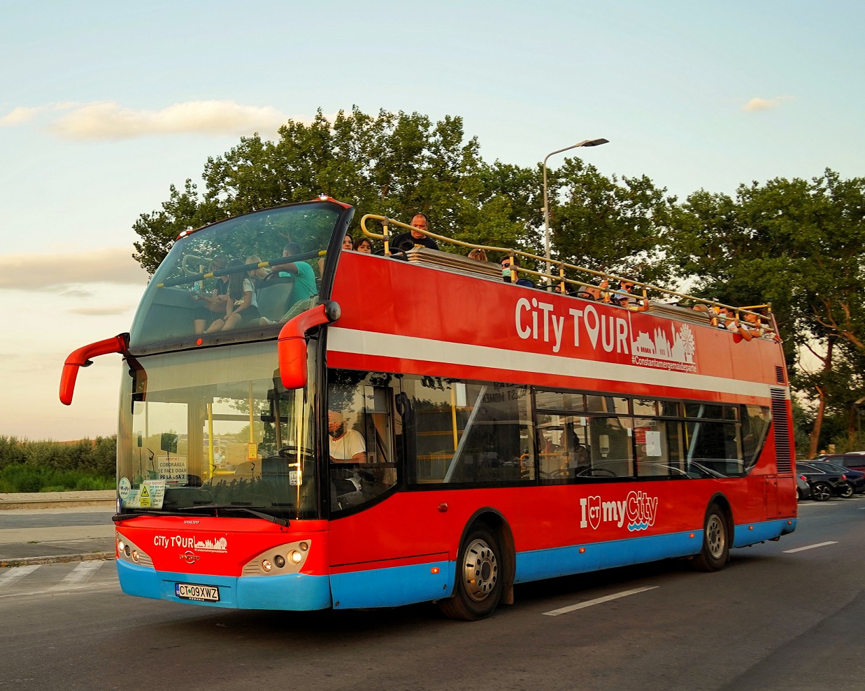 TRASEUL autobuzelelor ETAJATE, DEVIAT