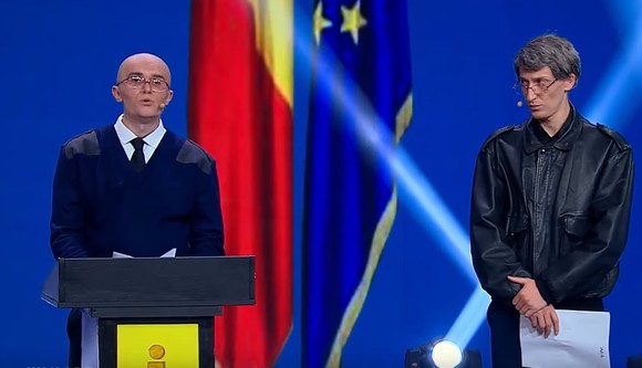 Ionuț Rusu, de la iUmor, a lovit din nou. Satira cu Vela și Arafat i-a cucerit pe jurați