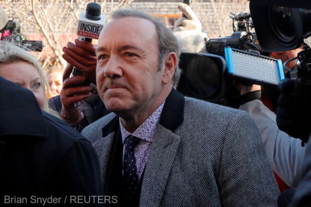 Kevin Spacey a fost dat în judecată pentru prezumtive abuzuri sexuale din anii 1980