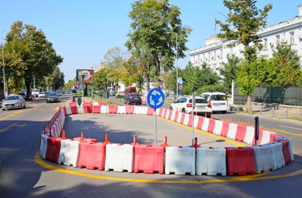 Un sens giratoriu de pe bulevardul Mamaia va fi desființat