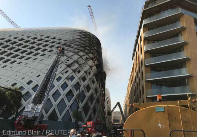 Un nou incendiu a izbucnit marţi în centrul Beirutului, dar a fost stins rapid