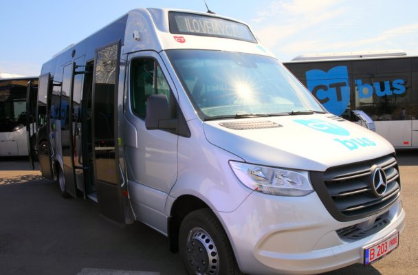 CT BUS: Noile minibuze intră de mâine în circulație, pe traseu