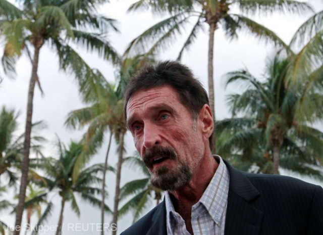 Dezvoltatorul american de software de securitate cibernetică John McAfee, arestat în Spania