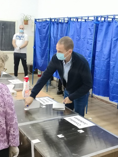 Mircea Dobre a votat pentru schimbare. VIDEO