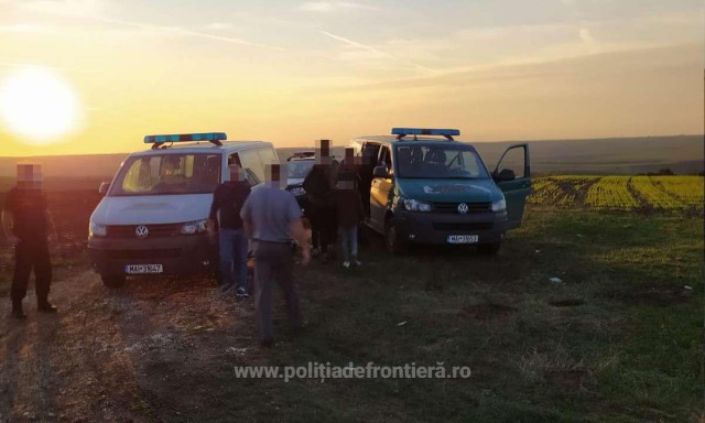 20 de IRAKIENI, depistați de polițiștii constănțeni la marginea unei PĂDURI