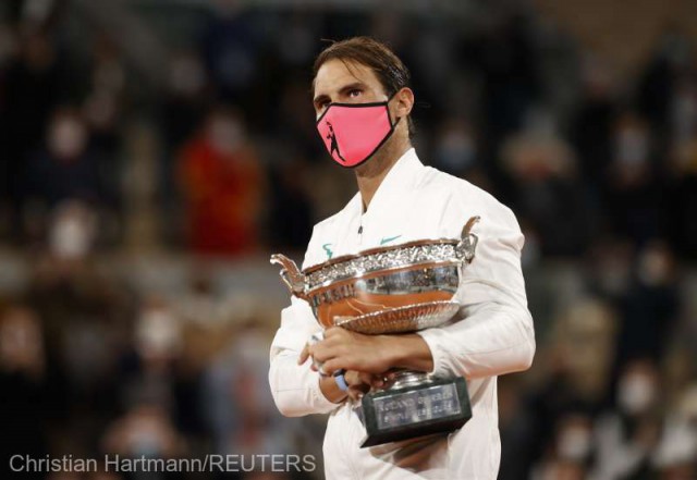 Tenis: Rafael Nadal a câştigat turneul de la Roland Garros