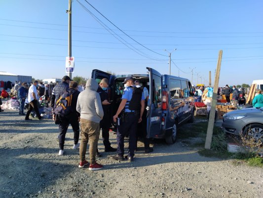 Amenzi pe bandă rulantă, aplicate de jandarmii constănțeni