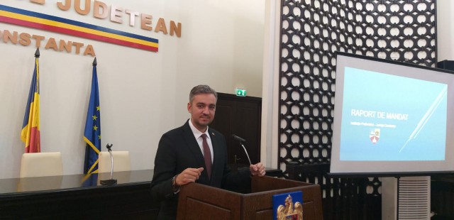 Prefectul George Niculescu şi-a prezentat bilanţul mandatului