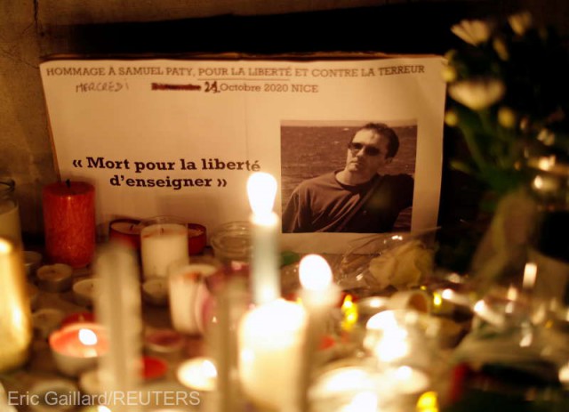 Profesor decapitat în Franţa: Şapte persoane inculpate, dintre care şase pentru „complicitate la asasinat terorist“