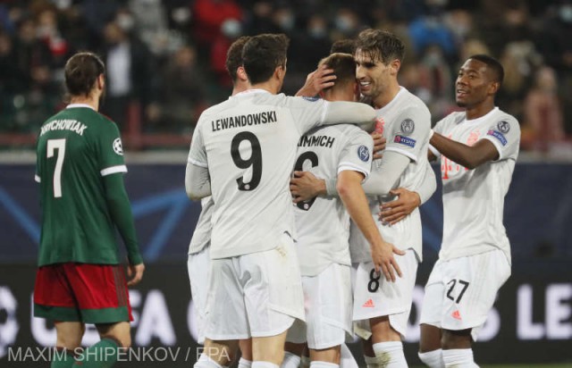 Bayern Munchen, victorie la limită la Moscova, 2-1 cu Lokomotiv, în Liga Campionilor
